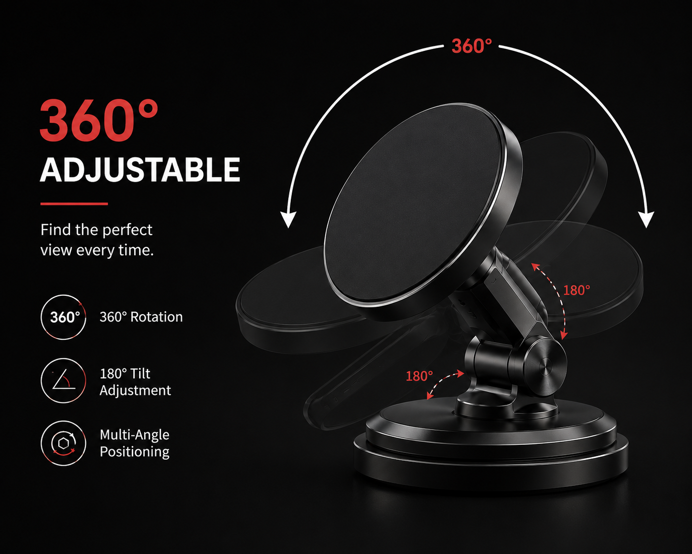Northeast Magnetic Phone Mount
